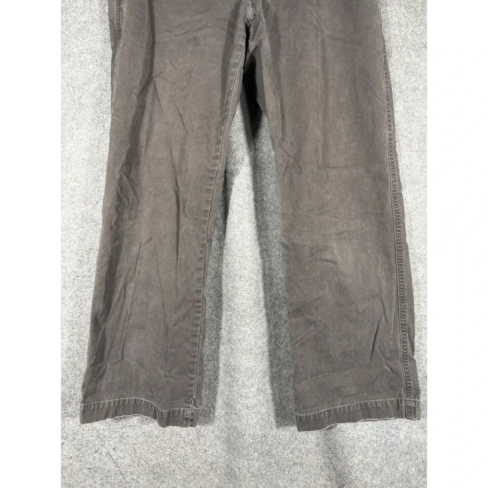 Banana‎ Republic Mens Relaxed Fit Chino Pants 31x30 Gray 100% Cotton Casual